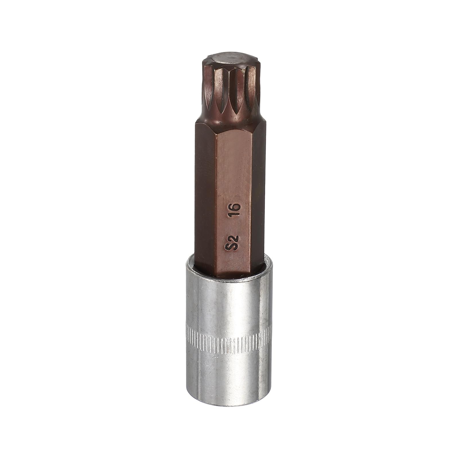 Llave de vaso M16 triple cuadrada de 1/2 pulgada para sacar tornillos difíciles de 12 puntos