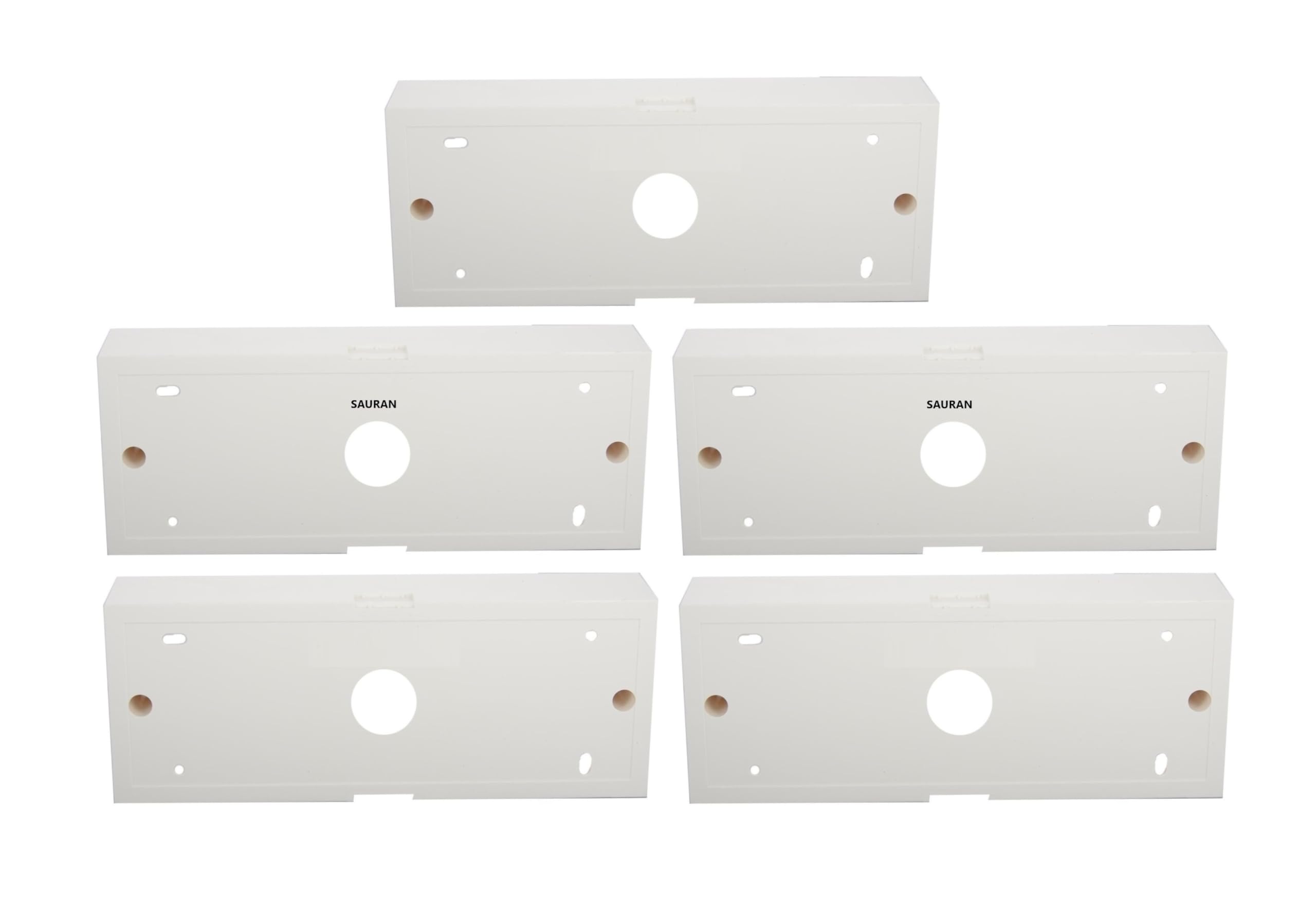 SAURAN Electrical 6-Module Plastic Surface PVC Box 8X3 (5)-picture-15
