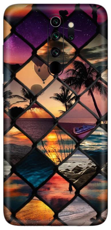 Image of Mobile Skin Sticker For Redmi Note 8 Pro Skin Not Back Cover, Camera & Back Protector Mobile Skin Wrap; Redmi Note 8 Pro-KE-351