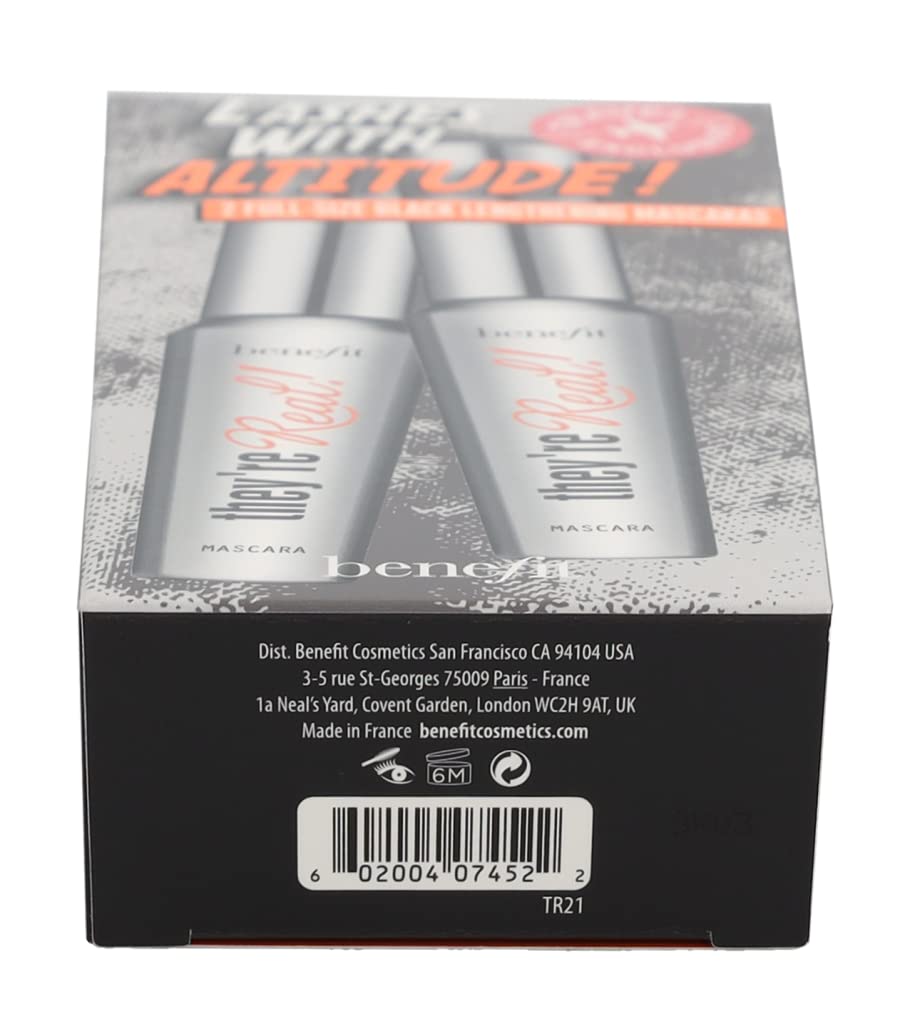 Benefit Cosmetics They're Real Beyond Mascara Duo Set Black, 0.3 Ounce (Pack of 2) - Image 5
