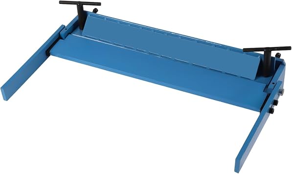 450MM Steel Bending Brake Sheet Metal Bender Brake Metal Folder Portable Metal Bender 0-95 Degrees Adjustable Steel Bender Manual Sheet Metal Bender Tool