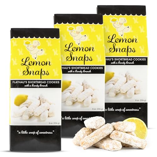 Flathau’s Fine Foods, Gourmet Shortbread Cookies, Handcrafted All Natural Artisan