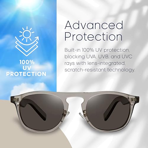 Brussels Square Sunglasses Lightweight TR Frame, Stylish Square Frame for Men & Women3