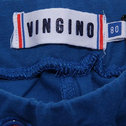 Bermuda Vingino pour garçon en coton bleu taille 12 mois