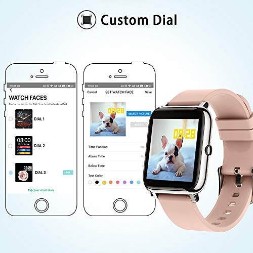 Popglory-Smart-Watch-Reloj-Inteligente-con-Oxigeno-Sanguineo-Presion-Arterial-Frecuencia-Cardiaca-Pulsera-Actividad-Impermeable-IP67-para-Hombre-Mujer-para-iOS-Android