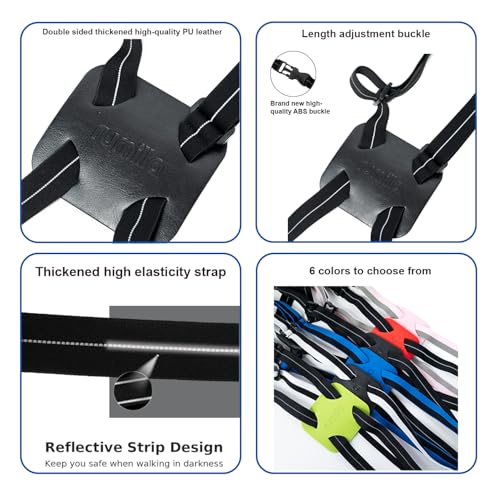 Luggage Straps for Suitcases, Travel Accessories to Connect Two Suitcase, Add A Bag Luggage Strap for Carry On Luggages Adjustable Buckle Belt (Black/Black-1pcs)