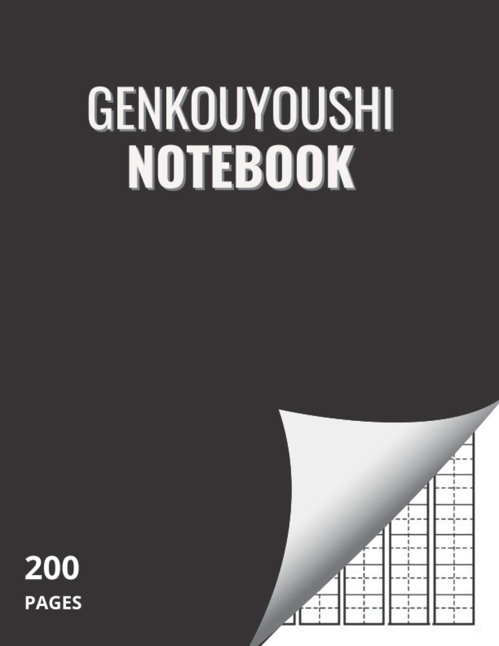 Genkouyoushi Notebook: Japanese Kanji Practice Notebook with 200 Pages of Blank Genkouyoushi Paper | Writing Practice Book for Japanese Kanji