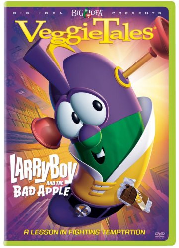 Larryboy & The Bad Apple DVD para tardes de cine familiar en casa