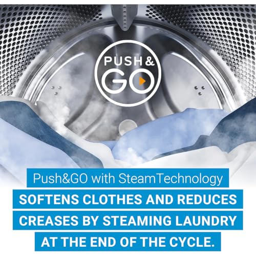 Indesit Push&Go IP 846 8kg Freestanding Washing Machine – White – Push&Go One-Touch Programmes, 1400rpm Spin, Energy Efficient, Quick Wash, Cotton, Mixed, Delicates & Eco Cycles - Image 4