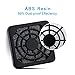 [2 Pack] ELUTENG 40mm Fan Filter Dustproof Cover USB Cooling Ventilator Plastic Grill 40 * 40mm USB Fan Blower Mesh Kit Compatible for DIY 4cm Computer Case Fan Dirt Filtering