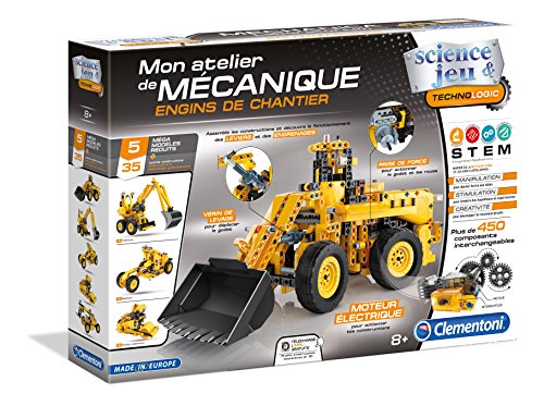 Preisvergleich Produktbild Clementoni 52262 Atelier Mechanische Baumaschinen