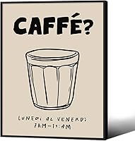 Vista 20 de Arte de pared con texto en inglés "Dime Cuándo" con texto en inglés "Dime Cuándo", impresiones en lienzo de mediados de siglo, decoración de pared