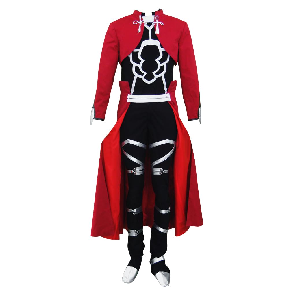 Red Uniform Battle Set Cosplay Costume