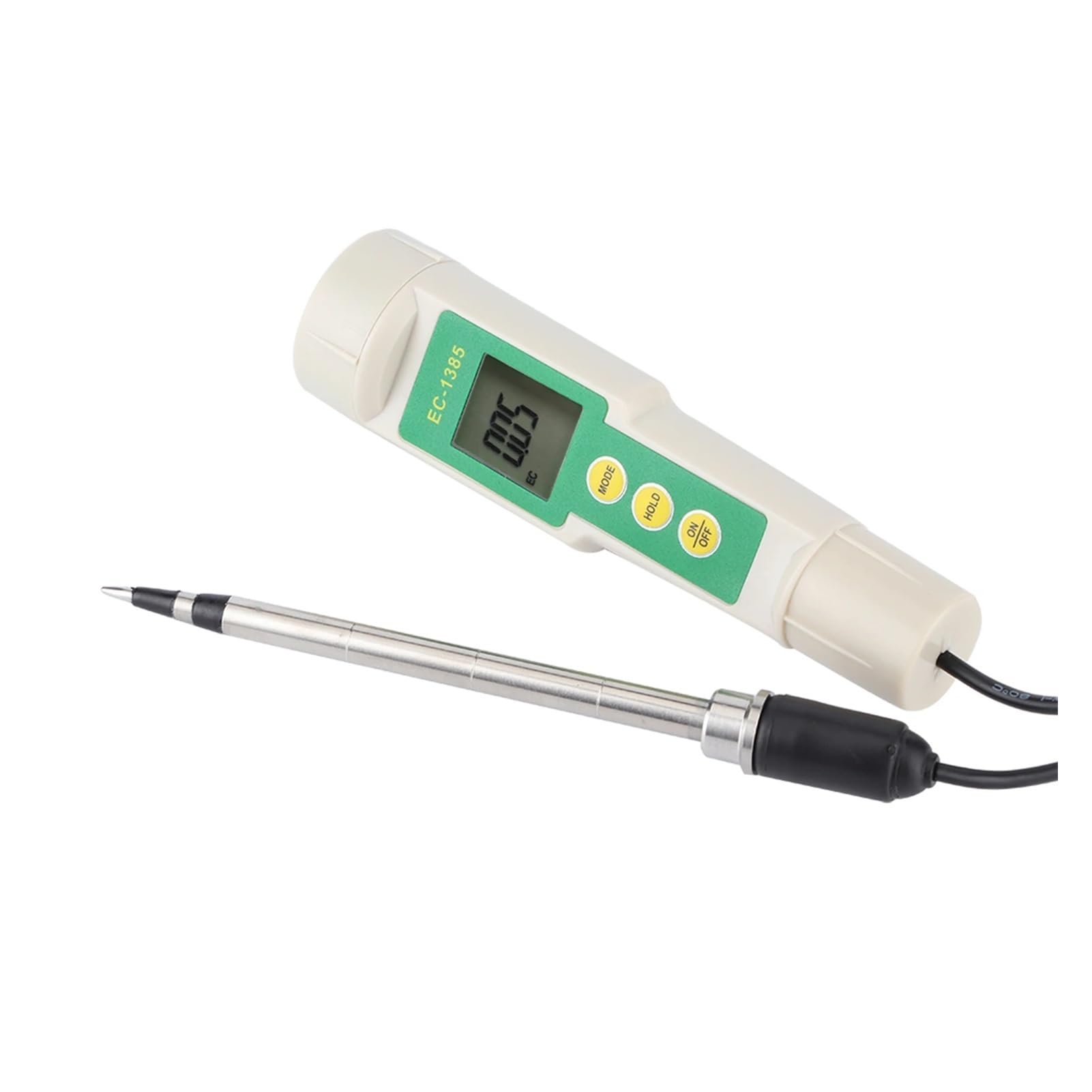 Testeur de conductivité EC-3185, testeur Portable conductivité/Concentration du Sol, salinité, for sols agricoles, horticoles et Plantation Jardinage, Agriculture