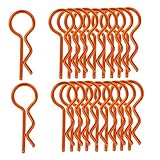 Material: Metall Fenteer 20 STK. Karosserie Splinte Klammern Karosserieklammern Teile für 1/10 1/12 1/8 1/16 RC Crawler Car