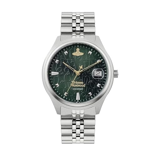 Vivienne Westwood ヴィヴィアン ウエストウッド 腕時計 レディース VV261GRSL グリーン シルバー ステンレススティール ブレスレット [並行輸入品]