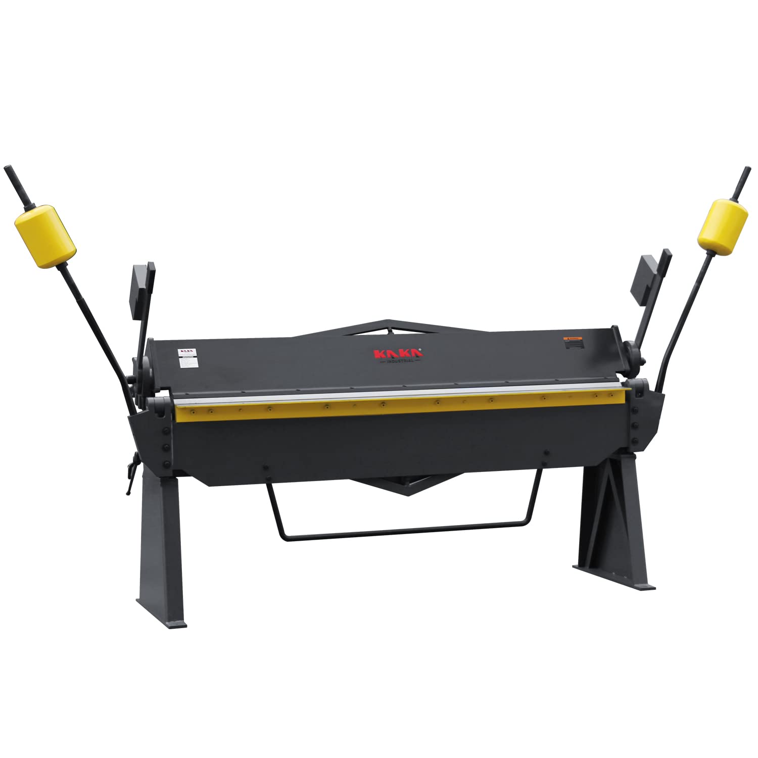 KAKA INDUSTRIAL W-8012 Heavy Duty Floor Style, 80 inch heavy-duty hand brakes,Max Thickness 12 Gauge,Straight Sheet Metal Brakes