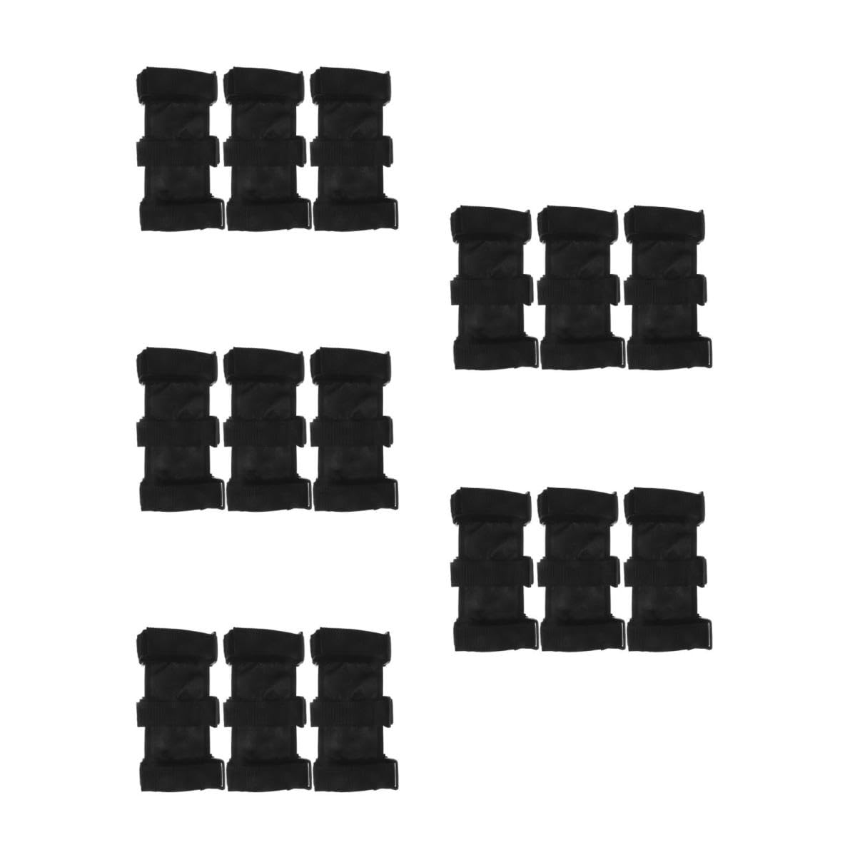 PRETYZOOM 15 Correas Para Extintor De Incendios Soporte Para Extintor Correa De Fijación Para Coche Nailon Negro