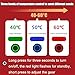 Pucklky USB Electric Heated Thermal Functional Unisex 3 Heating Zones, 3 Temperature Control for Winter, Skiing and Sports,XL,Black