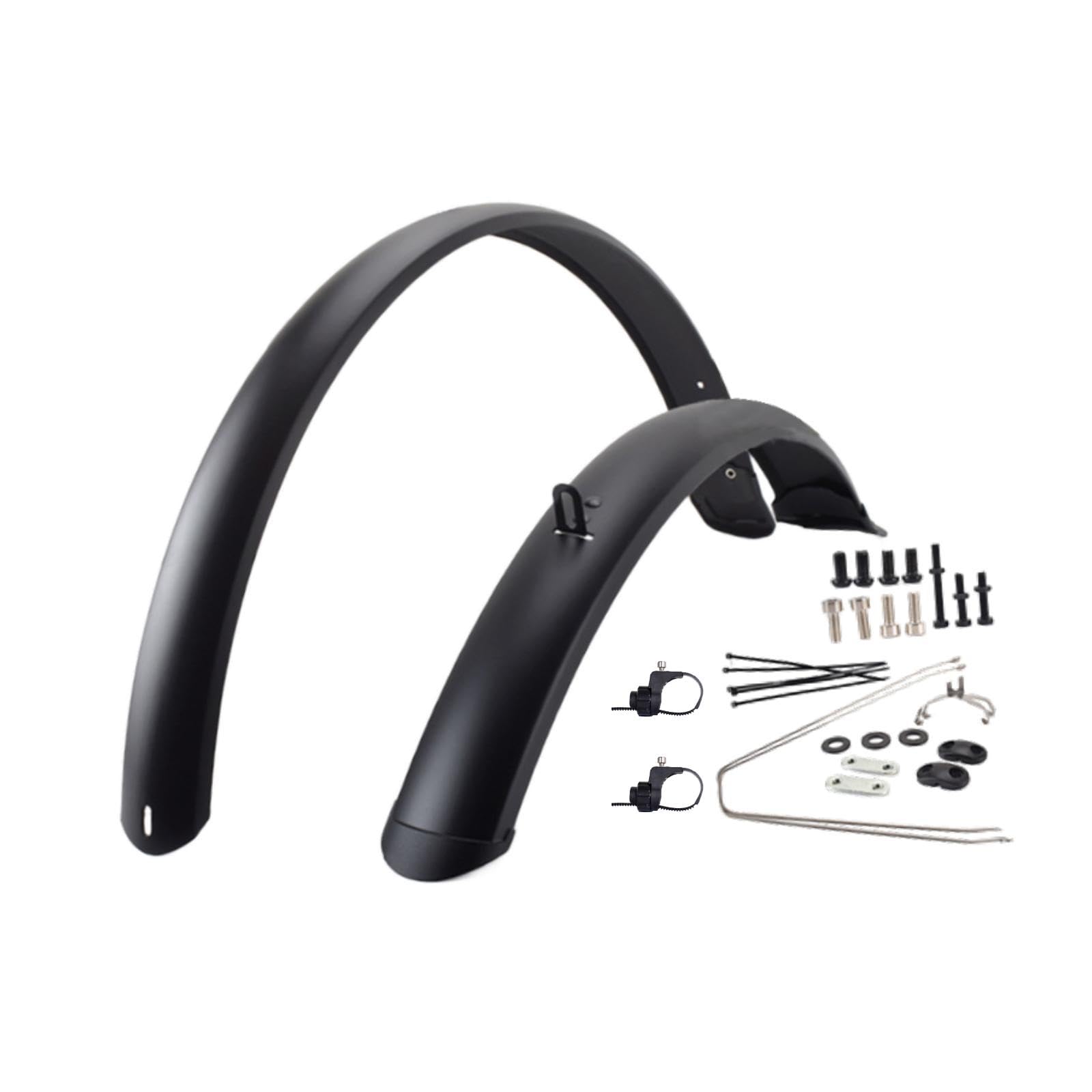 Oshhni Juego de Guardabarros para Bicicleta de Montaña, Guardabarros Delantero Y Trasero para Bicicleta, Guardabarros para Bicicletas de Carretera