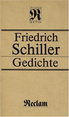 Friedrich Schiller Gedichte Zeit Der Wende Amazon.co.jp: Friedrich Schiller GEDICHTE (Reclam Universal Bibliothek