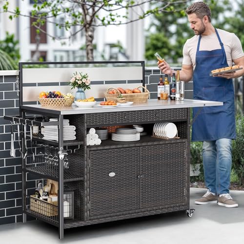 YITAHOME XL Outdoor Kitchen Island