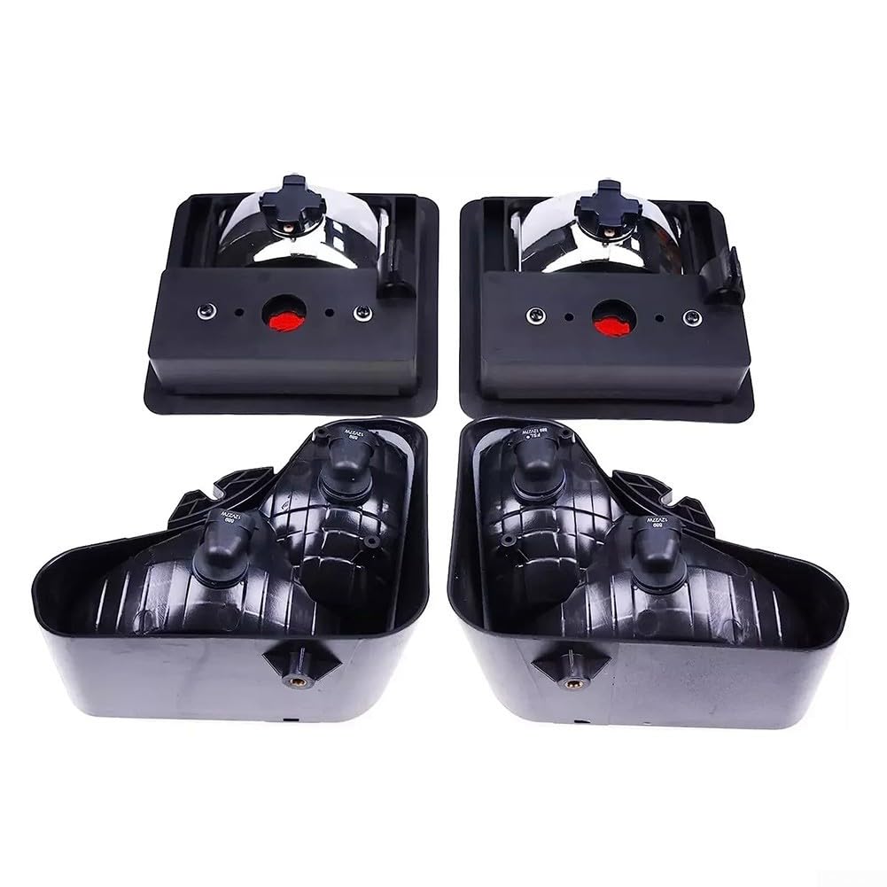 Juego de luces delanteras traseras con bombillas para Bobcat T595 T630