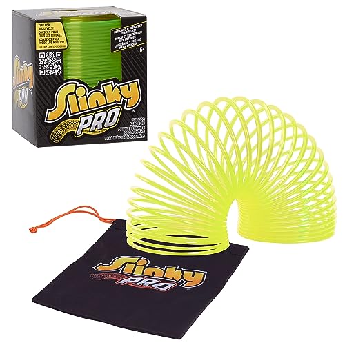 Slinky® Pro Yellow, 1 Yellow Slinky, Kids Toys for Ages 5 Up by Just Play