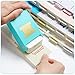 KW-triO Tab Punch DIY Index Tabs Puncher Tag Punch Paper Punch for Scrapbooking, Journaling Tabs, Bible Tabs, Book Tabs, Planner Inserts and More Projects (Tab Punch), Cyan