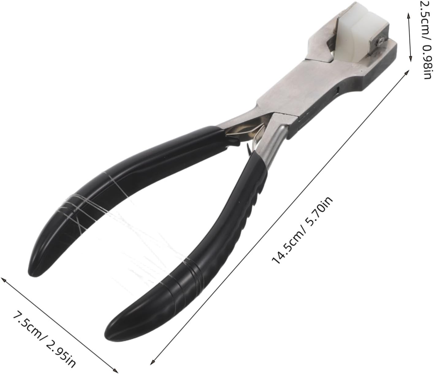 Smooth Curved Jewelry Pliers for Wire Wrapping and Bending
