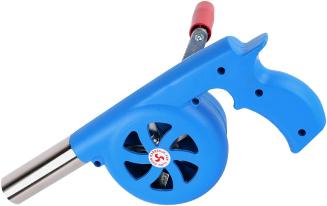 Outdoor Manual Blower for Bbq and Camping and Fire Starter Tool for Grill Picnic and Campfire for Fireplace Use