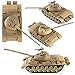 WW2 Army Tank and Army Men Toys Playset,8 Take Apart Military Vehicles with German/US/Soviet Tanks Models and 20 Toy Soldiers for Kids Boys