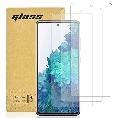Totill [3-Pack ] Screen Protector for Samsung Galaxy S20 FE Tempered Glass Film Film 9h HD 6.5-Inch [Case Friendly] [Easy Installation] Shatterproof Protectors For S20 FE Screen Protector