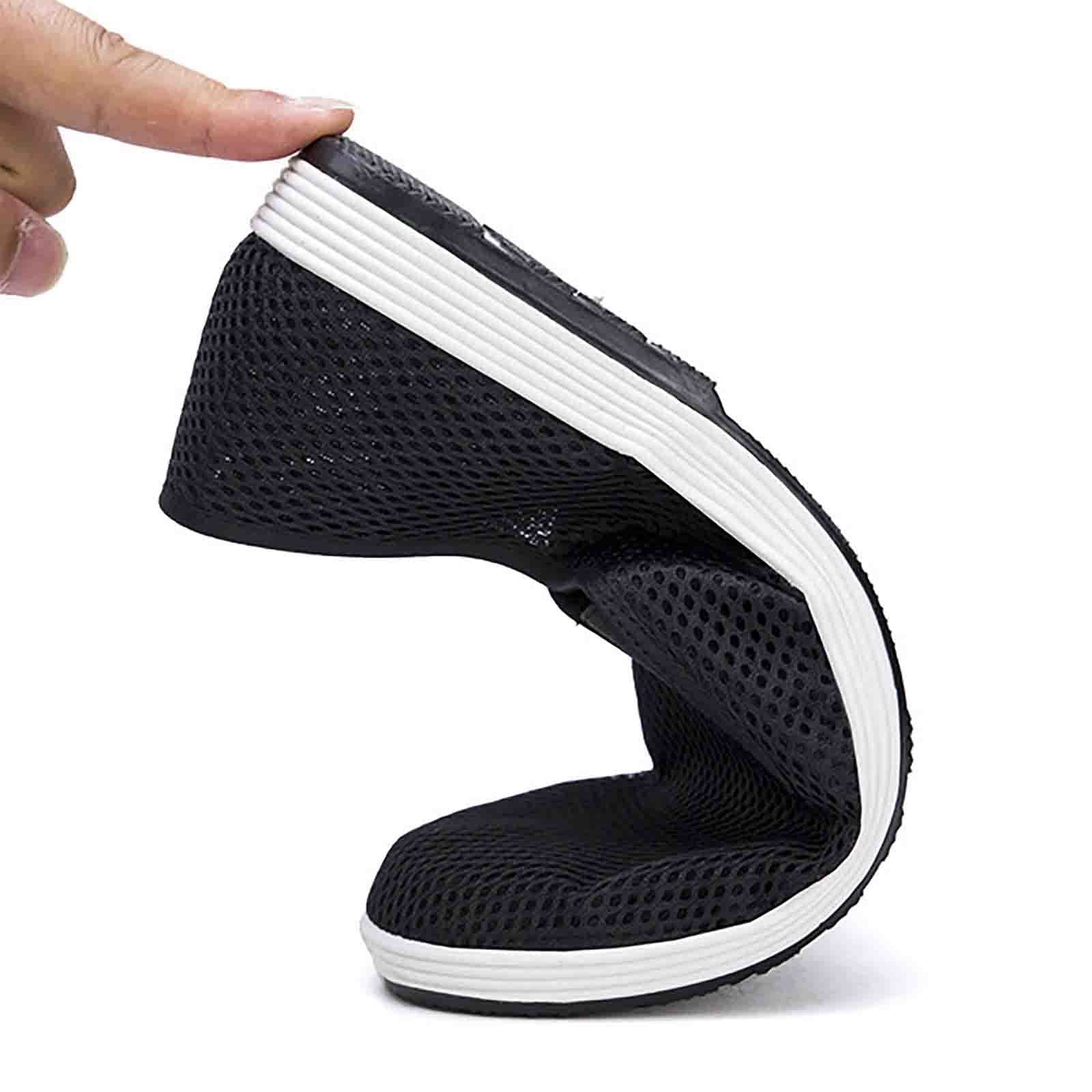 Scarpe Old Beijing da Uomo Kung Fu Suola Gomma Arti Marziali Slip-on Maglia Traspirante Tai Chi Cinese