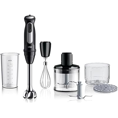 ブラウン ハンドブレンダー マルチクイック5 Pro MQ55254M つぶす 混ぜる 泡立てる きざむ みじん切り 粗みじん切り 砕く 時短 離乳食 ギフト  …