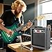 LUCKWBW Electric Guitar Amp 20 Watt Amplifier Portable Amp with Headphone Input Gain Powe Including Professional Noise Reduction Cable (Black)