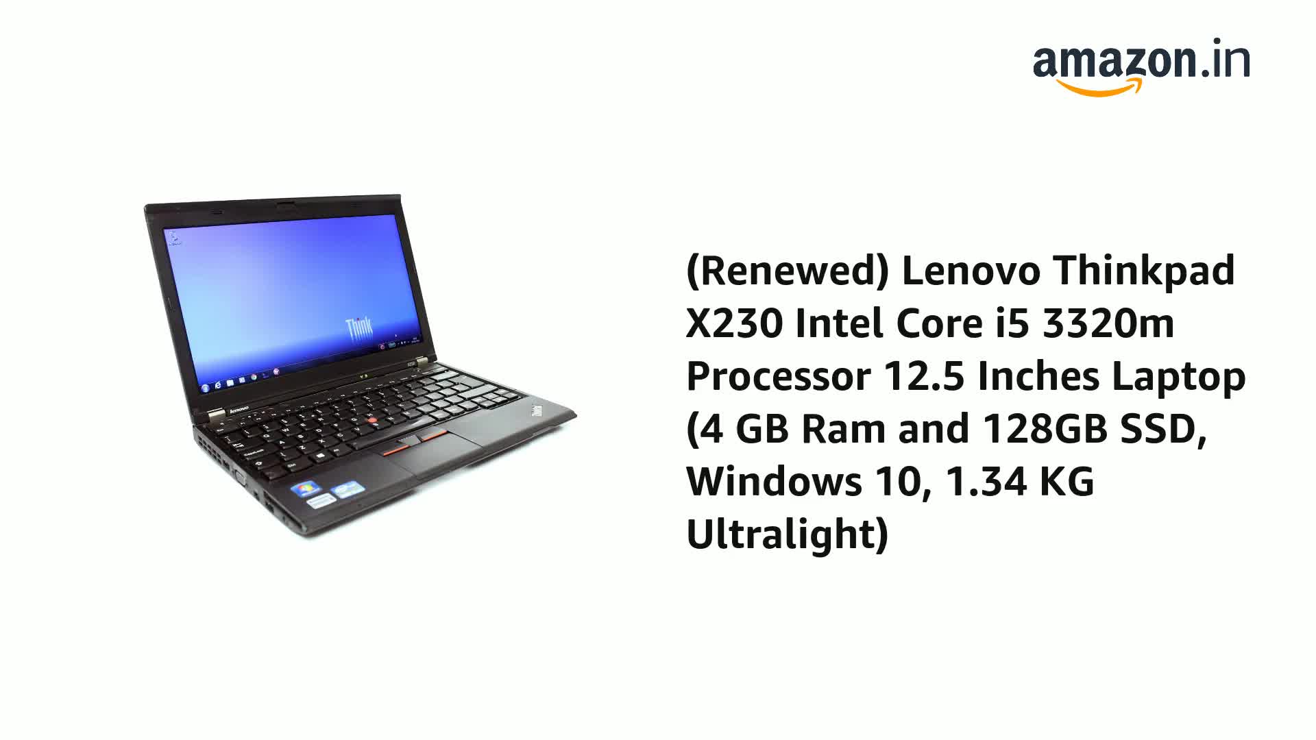 THINKPAD X230 Corei5-3320M 4GBメモリ 120GB SSDモバイルノートPC