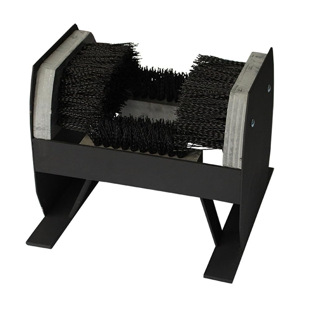Cepillo para Zapatos De Golf, Limpiador De Zapatos De Golf, Cepillo De Limpieza De Zapatos De Cerdas Rígidas con Base Estable, Cepillo Limpiador De Botas para Exteriores, Elimina El Polvo Y La Nieve
