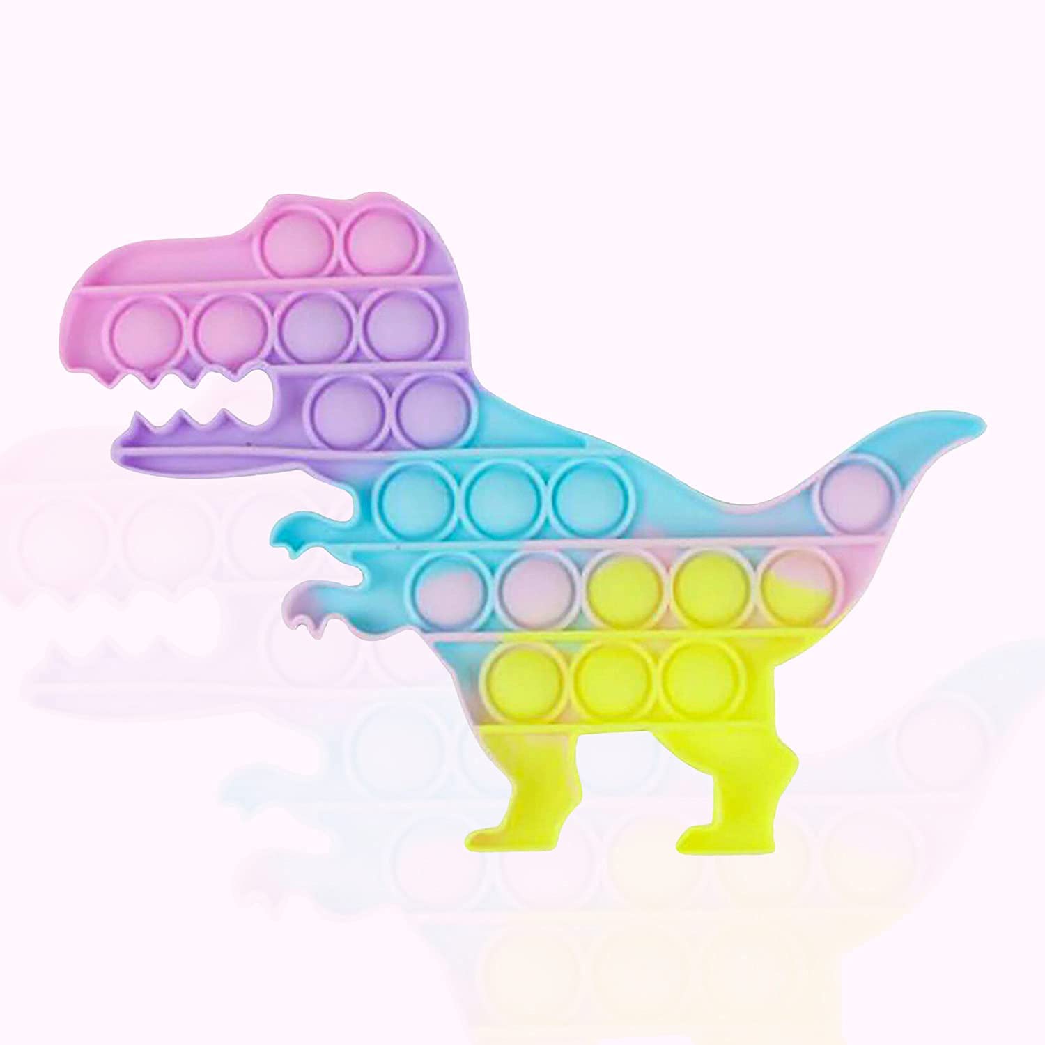Shopyhome pop it Fidget Toys, pop it Fidget Toy Set | pop its Fidget Toys, Fidget Toys pop it Rainbow, pop it Toy, Fidget Toy, Rainbow pop it Push pop Bubble Fidget Toy (Rainbow Dinosaur)