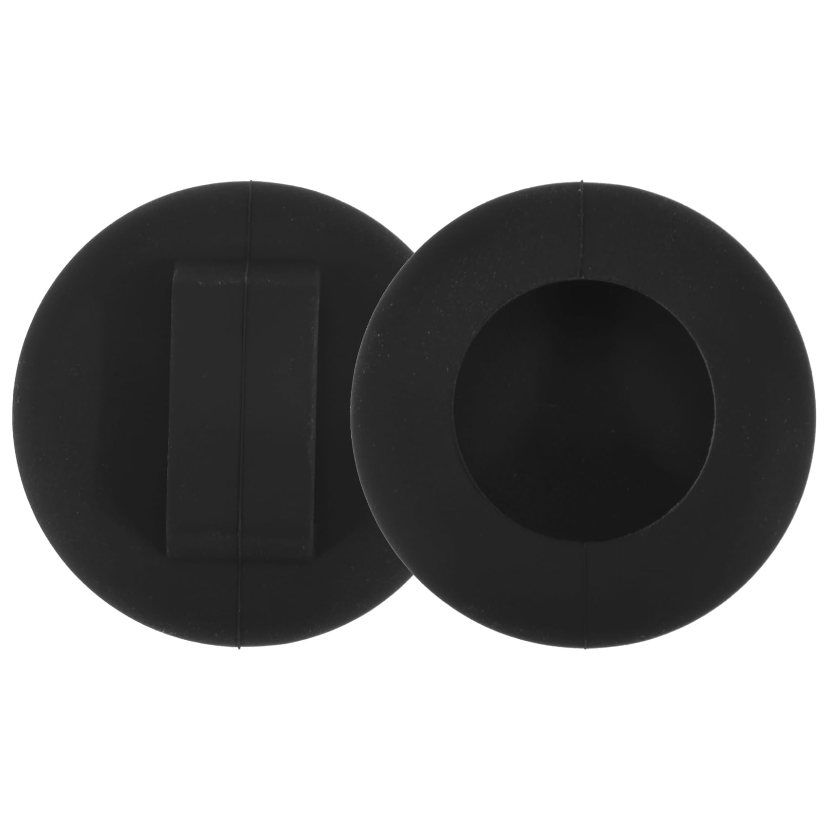 Support de Collier de Chat, pour Support de Collier de Chat Air Tag Compatible avec Le Traqueur GPS, Lot de 2 Housses de Protection Noir