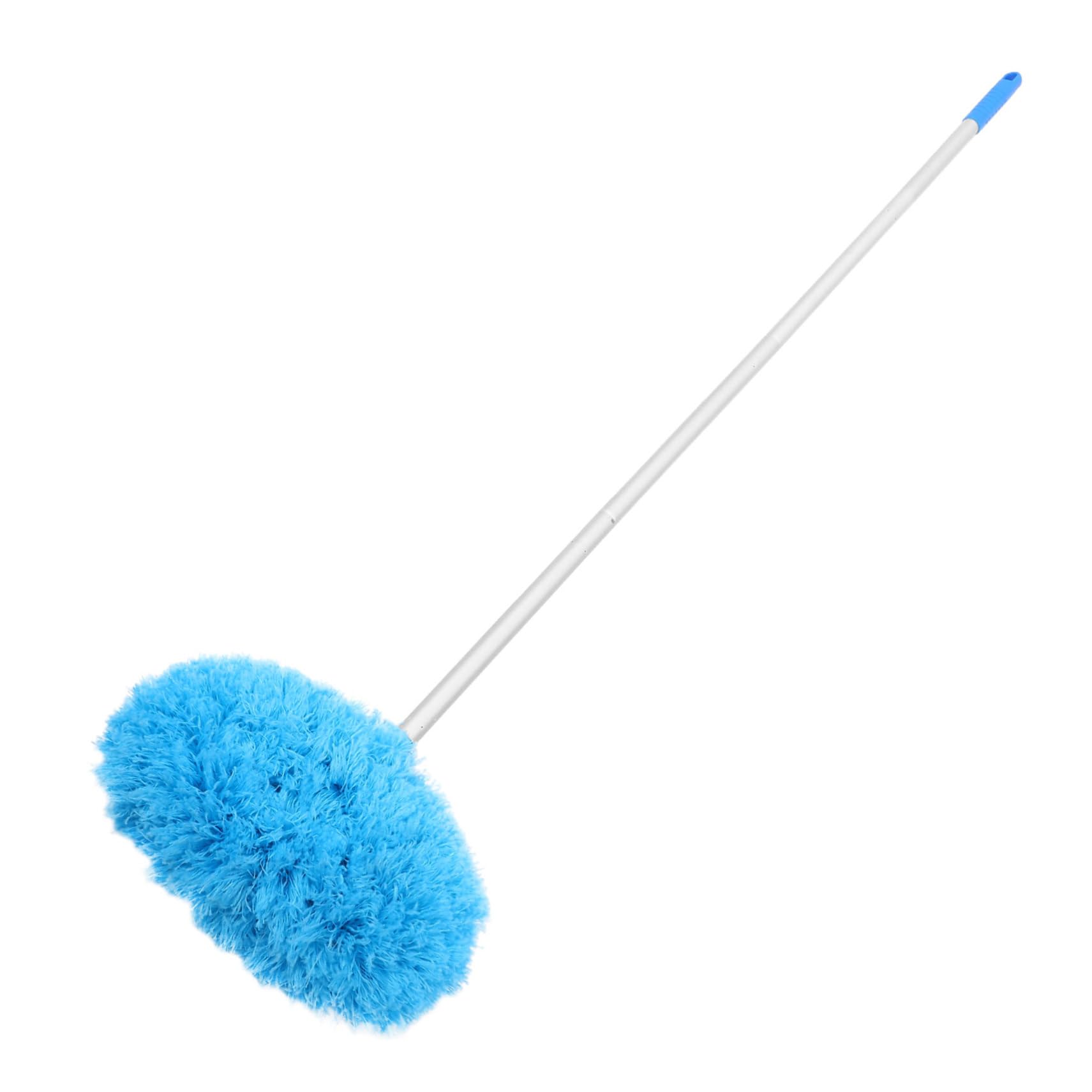 NULYLU Extendable Duster for Ceiling Fan Multifunctional Cleaning Brush with Extendable Pole Duster Extension Pole for Home Dust