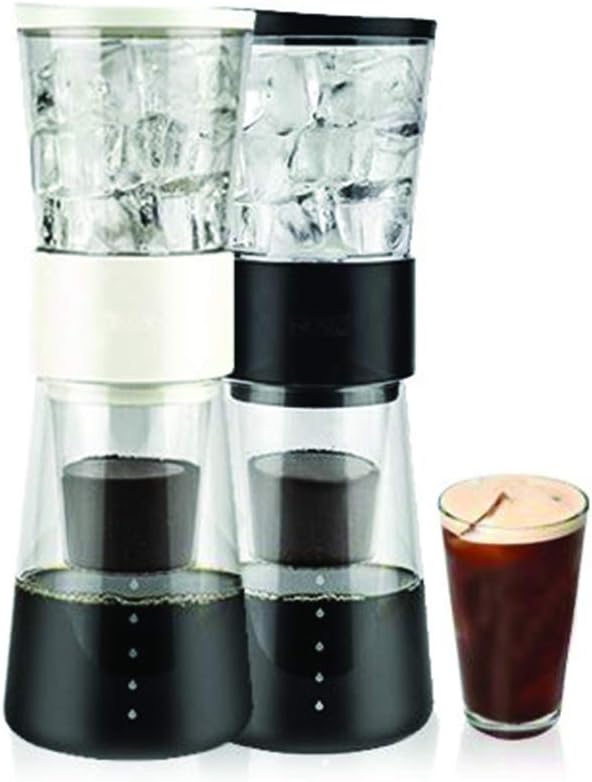 NUVO Cold Brew Dutch Drip type coffee maker hand drip coffee making (Dark Gray)