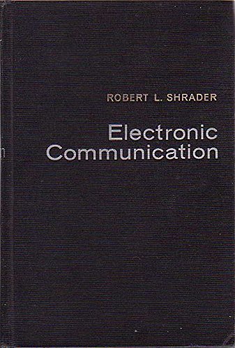 Electronic Communication B00C3D3VNK Book Cover