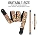 AODSK Guitar Strap Vintage Woven Adjustable,includes 2 Strap Locks, For Bass, Electric & Acoustic Guitars (Solar Weave)