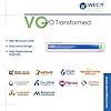 WECO VGRO Under Sink High Efficiency 36 Gallons Per Day Reverse Osmosis Drinking Water Filtration System with Installation Kit (VGRO-36)