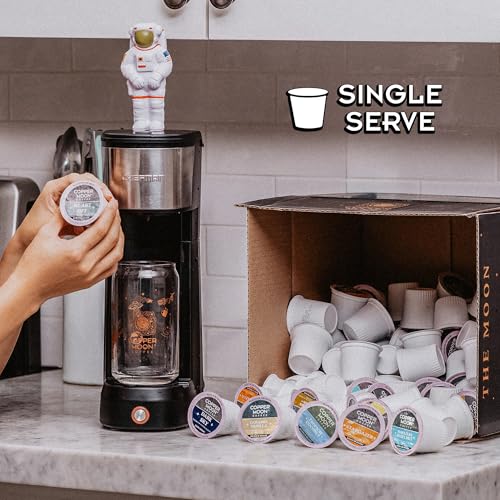 Copper Moon Single Serve Coffee Pods for Keurig K-Cup Brewers, Light, Medium & Dark Roast, Discovery Variety Pack, 80 Count - Image 7