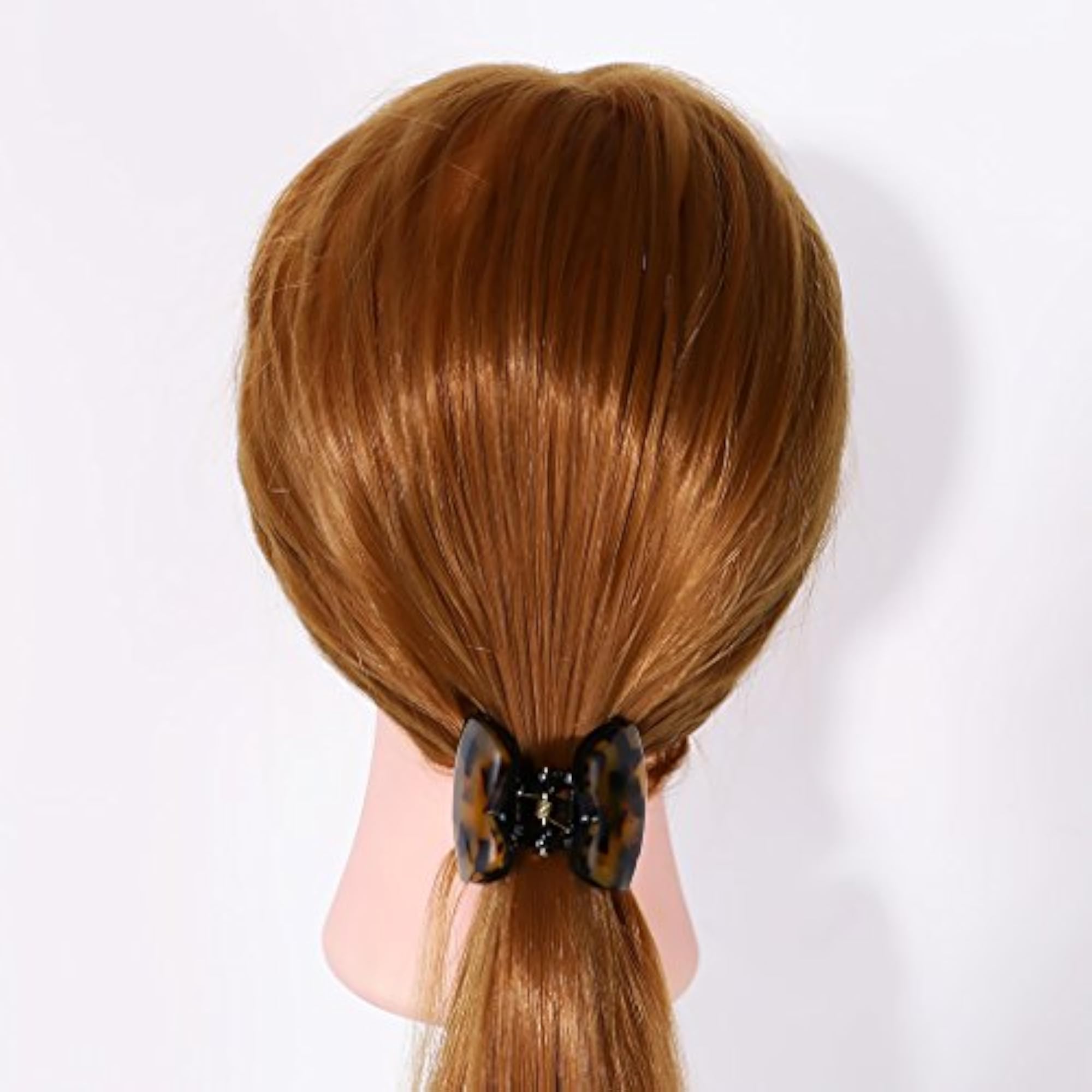 Dark Tortie Triangle Gripper Hair Claw Clip