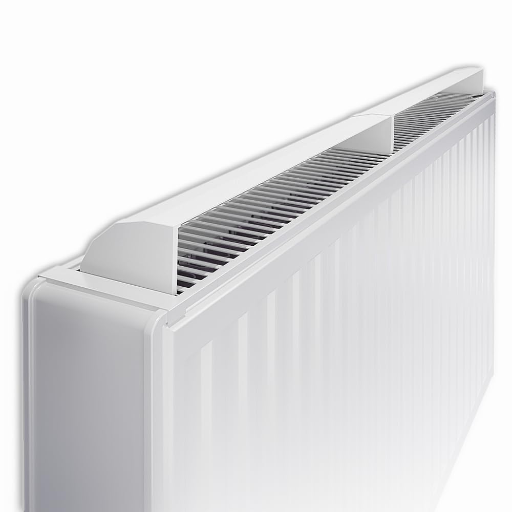 Myhomeware Radiator Air Flow Adapter Heat Diverter Booster Radiator For Double (For 1600mm rads, 1550mm actual size) โ image 1