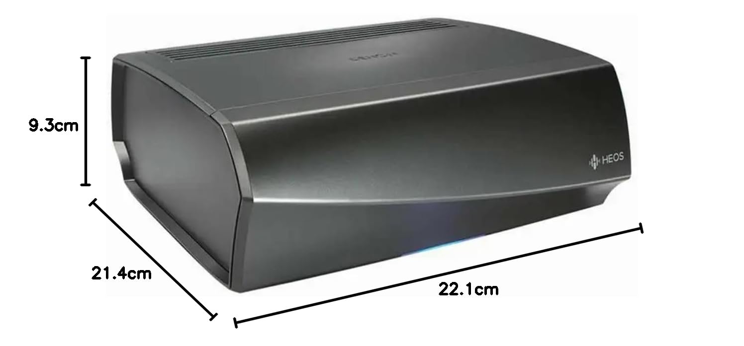 Denon HEOS AMP HS2 - Amplificador (Bluetooth, Wi-Fi) Color Negro