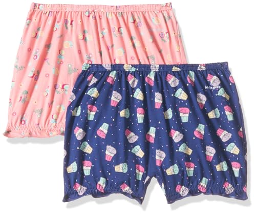 Image of Jockey SG06 Girls Super Combed Cotton Printed Bloomers (Pack of 2)
